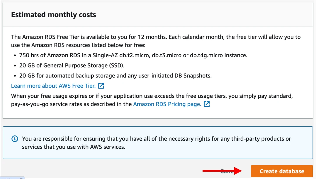 Installing WordPress with Amazon RDS