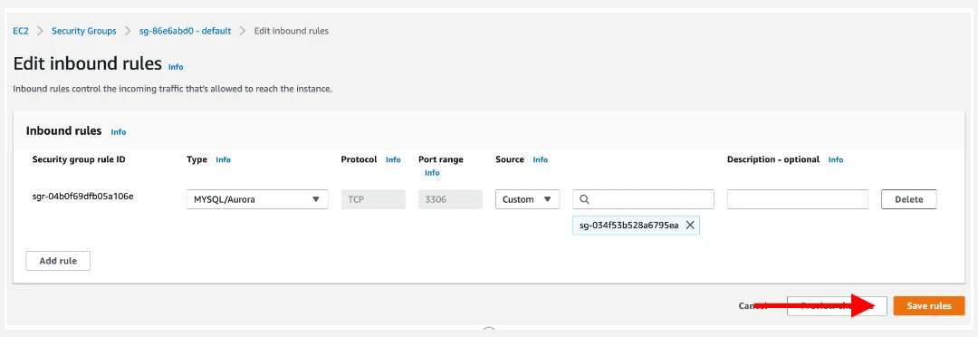 Installing WordPress with Amazon RDS