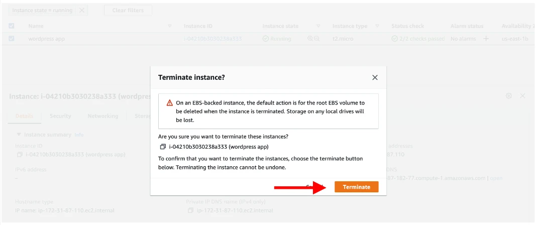 Installing WordPress with Amazon RDS